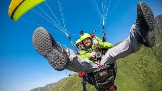 Il mio primo volo in parapendio [Tandem] - Paure e vere emozioni