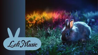 ［Nighttime Rabbit Tracks/夜のうさぎの足跡]Bunny Lofi Chill