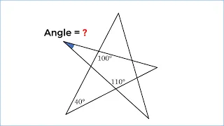 Only 25% solved this simple geometry problem