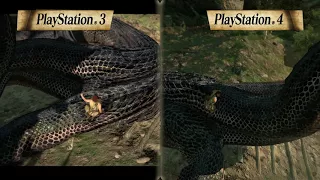 Dragon's Dogma: Dark Arisen - PS3 vs. PS4 Monsters Comparison (PC/PS4/Xbox One)