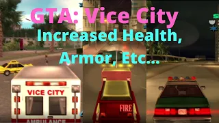 GTA Vice City: How to Increase Health, Armor, Stamina, and Obtain Fire Immunity