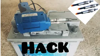 Glow Plug Soldering Iron 12V 1000°C Easy Hack Car Plug Homemade