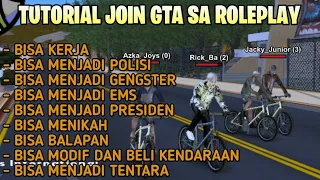 LENGKAP!! TUTORIAL CARA BERMAIN GTA SA ROLEPLAY ANDROID | GTA SAMP RP INDONESIA