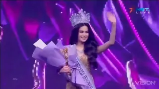 Crowning Moment & The First Walk of FABIENNE NICOLE as Miss Universe INDONESIA 2023