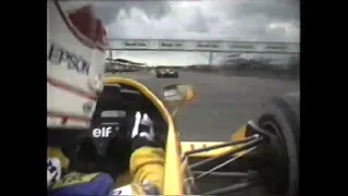 Satoru Nakajima  1987 lap of Silverstone