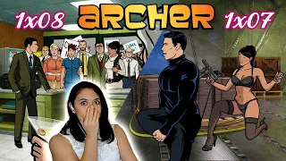 Archer REACTION | 1x07 & 1x08