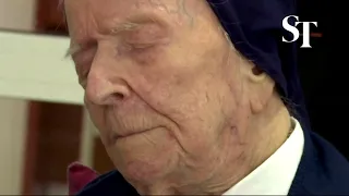 Europe's oldest person, 117-year-old French nun, survives Covid-19