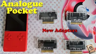 Analogue Pocket:New Adapters Set - all Gameboys, Game Gear, Neo Geo Pocket, Atari Lynx and PC Engine