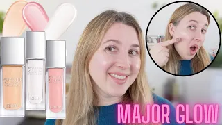DIOR Forever Glow Star Filter & Forever Glow Maximizers in Pink and Pearly | Thorough Review