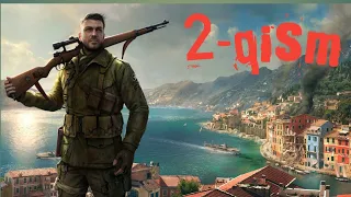 Sniper Elite 4 / sofiyani qutqarish rejasi / ozbekcha letsplay