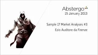 Abstergo Entertainment - Ezio Auditore da Firenze - Market Analysis