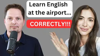 AVOID MISTAKES MADE BY MARINA MOGILKO / ENGLISH AT THE AIRPORT / AVOID MISTAKES IN PRONUNCIATION