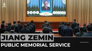 China bids farewell to former leader Jiang Zemin