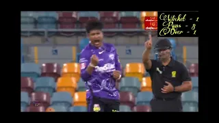 SAndeep Lamichhane Amazing bowling 1 wicket 1 over BBL22