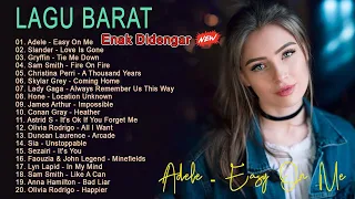 Lagu Barat Slow Enak Didengar [SPOTIFY PLAYLIST 2022] | Easy On Me, Love Is Gone, Tie Me Down