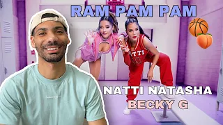 Reacción Natti Natasha, Becky G “Ram Pam Pam” official video! 😈🔥