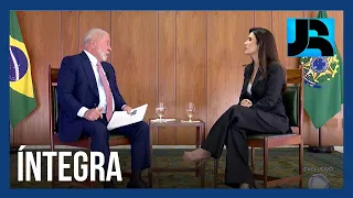 Exclusivo: assista à entrevista completa do presidente Lula ao Jornal da Record