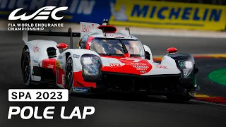 Pole Lap Kamui Kobayashi I 2023 6 Hours of Spa I FIA WEC