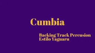 Backing Track Percussion - Cumbia "Yaguaru" Style 90 - bmp