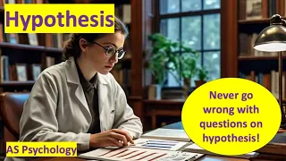 Hypothesis explained! (Research Methods)