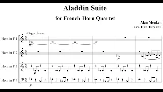 Aladdin - Suite for French Horn Quartet