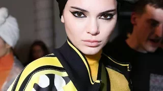 Kendall Jenner Flashes Her Nipples OF COURSE at New York Fashion Week 2017