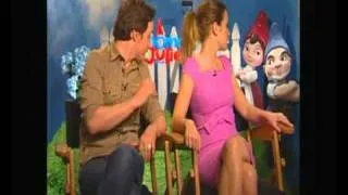 Emily Blunt and James McAvou on their Gnomeo and Juliet characters