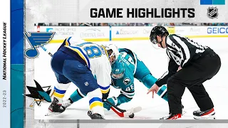 Blues @ Sharks 3/2 | NHL Highlights 2023
