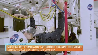 Microgravity Simulator. Astronaut Training Experience