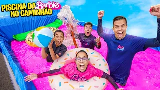 TRANSFORMAMOS O CAMINHÃO EM UMA PISCINA PROFISSIONAL DA BARBIE! - MUITO ÉPICO!