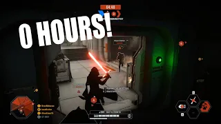 What 0 hours of Star Wars Battlefront 2 looks like