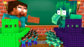 Monster School : SEASON 13 ALL EPISODE - Minecraft Animation