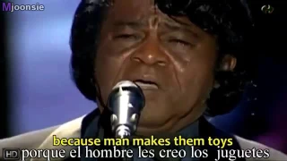 Luciano Pavarotti & James Brown  It's A Man's World subtitulos en español