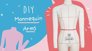 DIY Mannequin arm