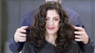 LA BIOSTHETIQUE CURL -using a diffuser and curling iron with the Curl Range