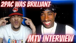 SHE WAS MESSY!! 2PAC ON GROWING UP POOR, HIS RISE TO FAME & HIS FUTURE (1995) | MTV NEWS | REACTION
