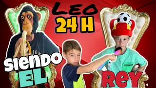 24 horas siendo Rey 👑  LEO es quien manda en casa y el MONO🐵  también  😂