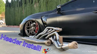 Lexus RCF Header Install SO LOUD (American Racing Headers)