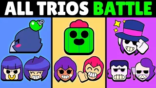 All Trios BATTLE in Brawl Stars