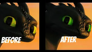 How To Shade Eyes On Dragon • HTTYD • Httyd Dragon Oc • Tutorial •HollowMistEdits•