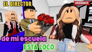 EL DIRECTOR DE MI ESCUELA ESTA LOCO | Roblox Brookhaven rp | Mini Pelicula - Historia de Roblox