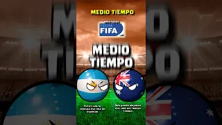 ARGENTINA vs AUSTRALIA | AMISTOSO COUNTRYBALL