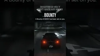 Gta v bounties are... #gtaonline #gta #shorts #bounty