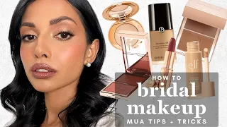 BRIDAL/WEDDING MAKEUP HOW TO:  Tutorial + MUA Tips & Tricks