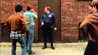 Leslie Barbara fight, Police Academy (1984)