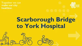 Cycle routes in York - Scarborough Bridge to York Hospital