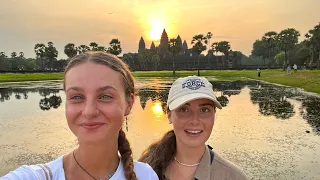 VISITING ANGKOR WAT IN CAMBODIA 2023 😱🇰🇭Cambodia vlog - Circus 🎪& Tattoo’s 💉