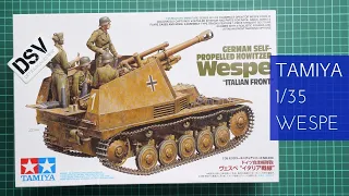 Tamiya 1/35 Wespe Italian Front (358) Review