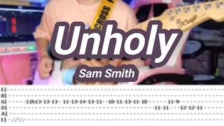 Unholy |©Sam Smith |【Guitar Cover】with TABS