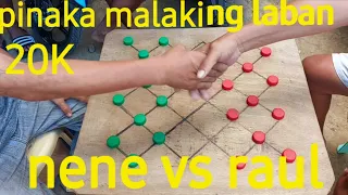 Grabe daming nanood Nene Nacaya vs Raul ubay#boardgames #dama #sports